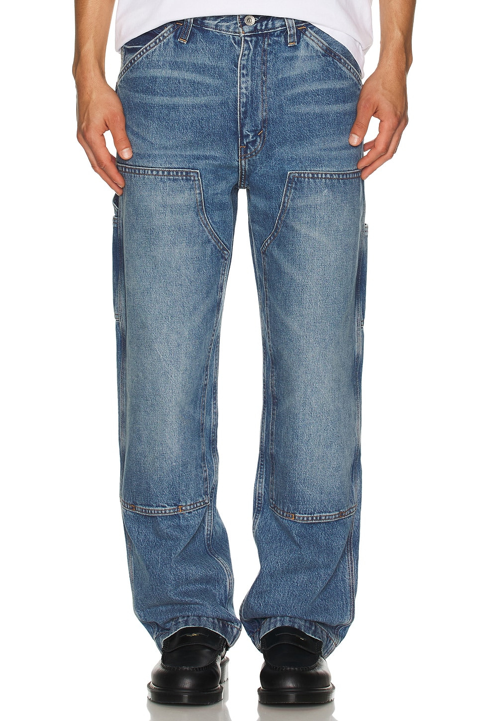 568 Loose Straight Double Knee Jean - 3