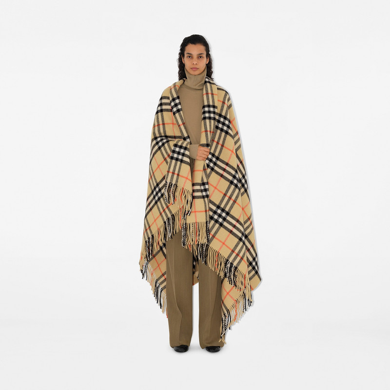Burberry Check Wool Cashmere Blanket outlook