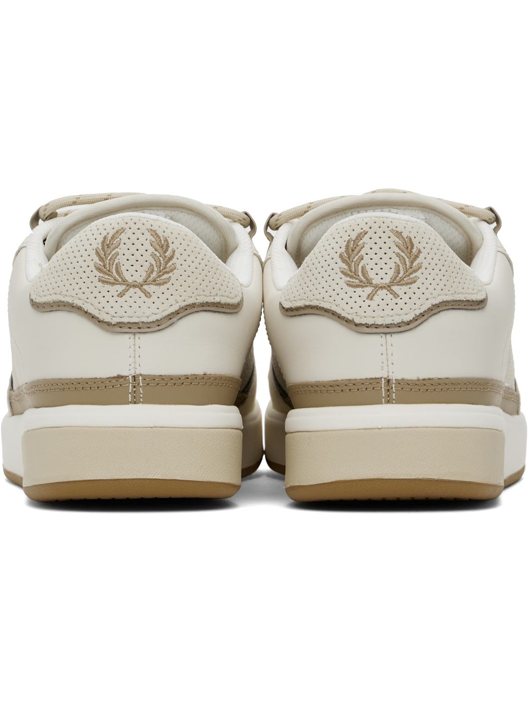 Fred Perry Beige B300 Sneakers | REVERSIBLE