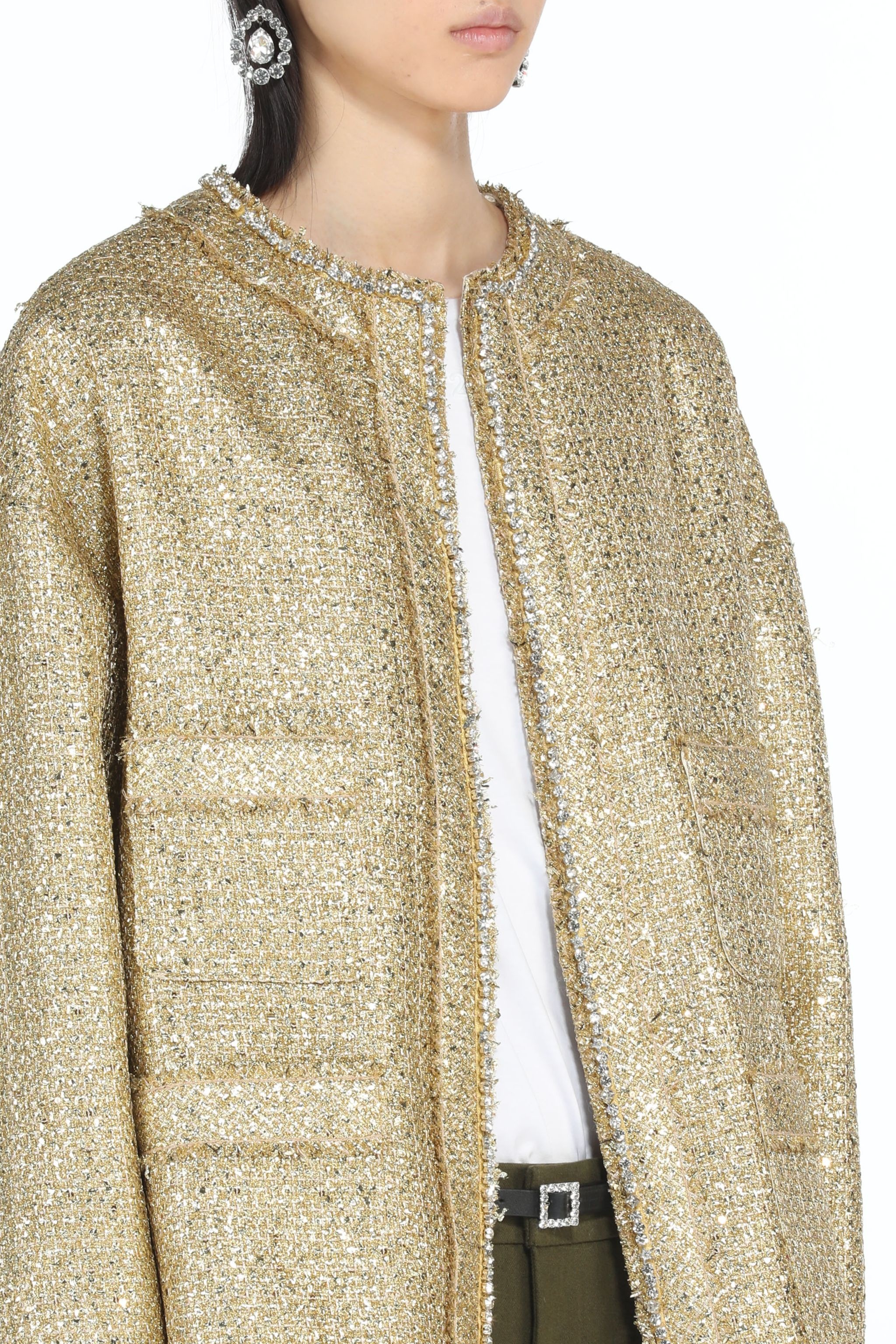 CRYSTAL-EMBELLISHED JACKET - 5