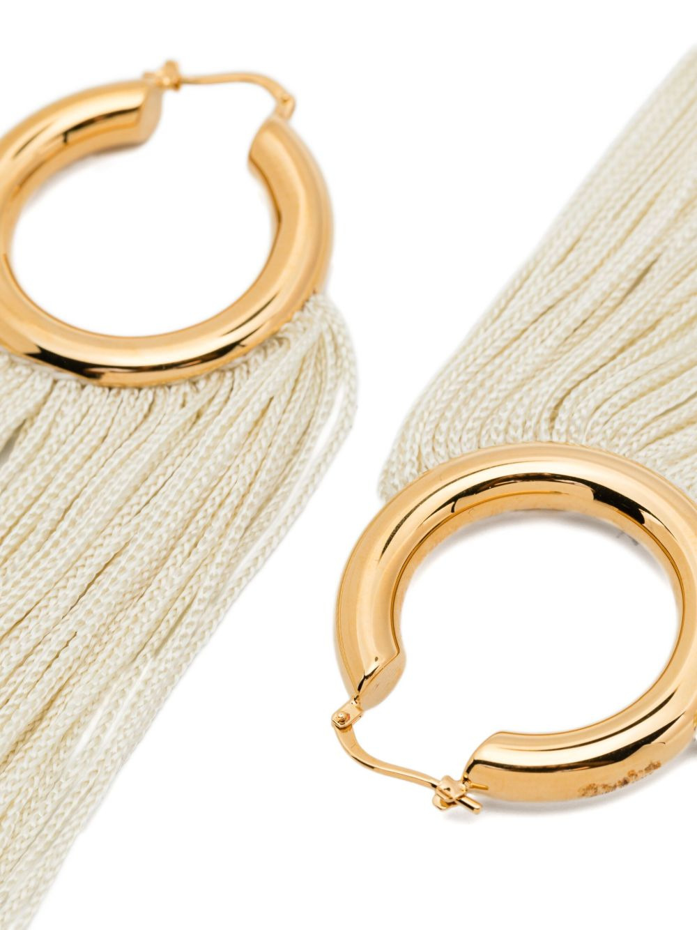 hoops fringe earrings - 3