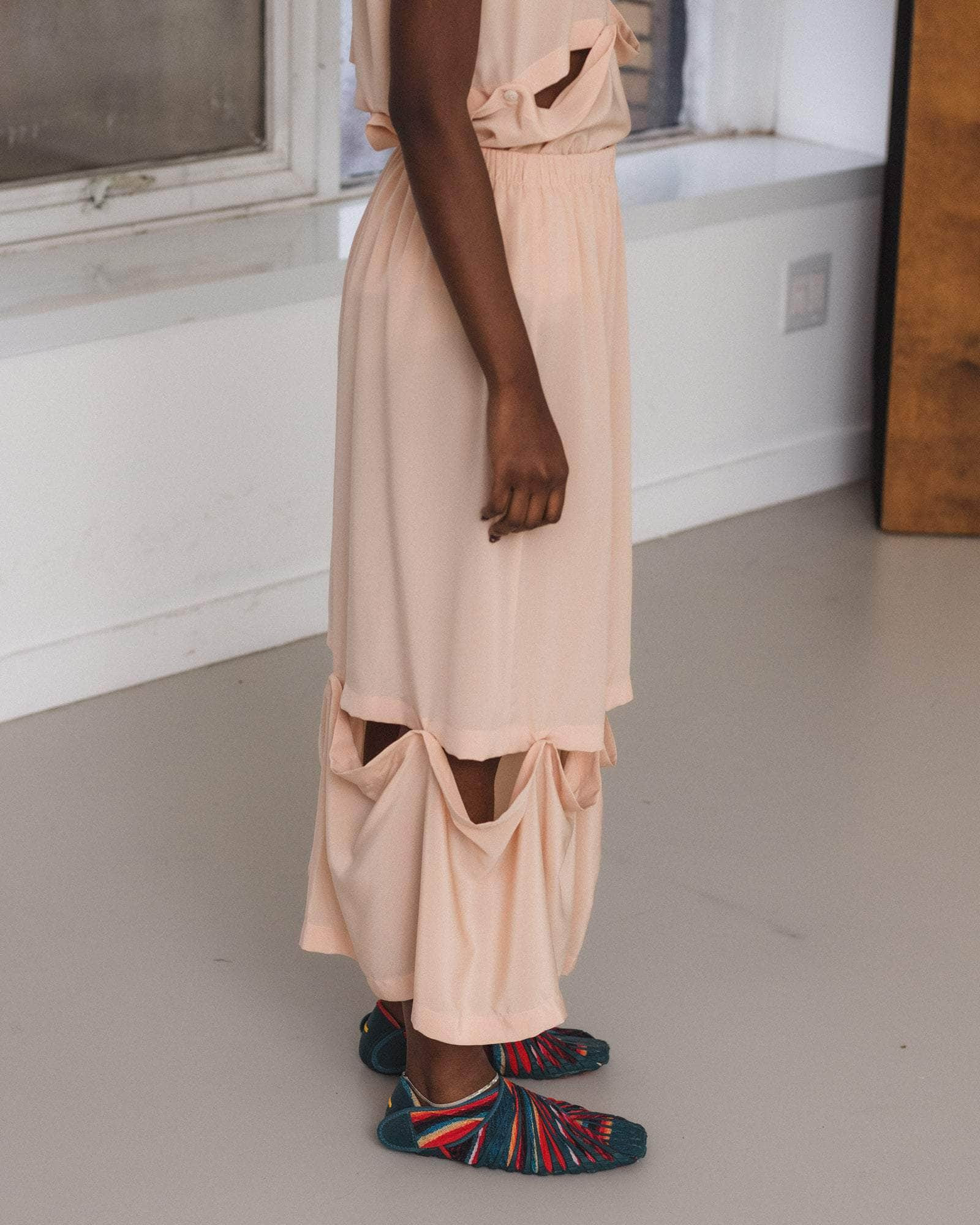 Sil Skirt - Silk Crepe - 3