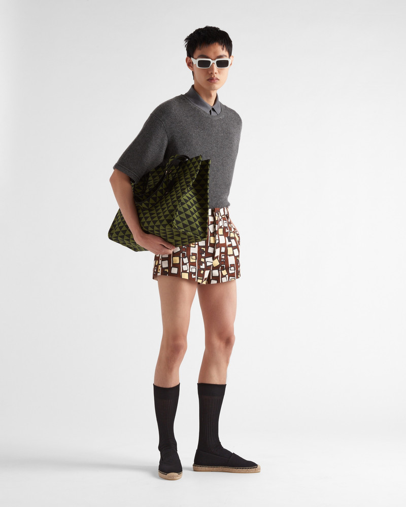 Prada Cotton shorts outlook