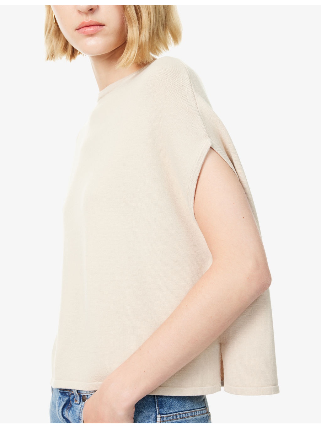 Breda Sleeveless Stretch-Knit Top - 5