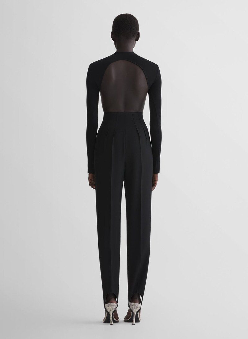 black short knit top 4