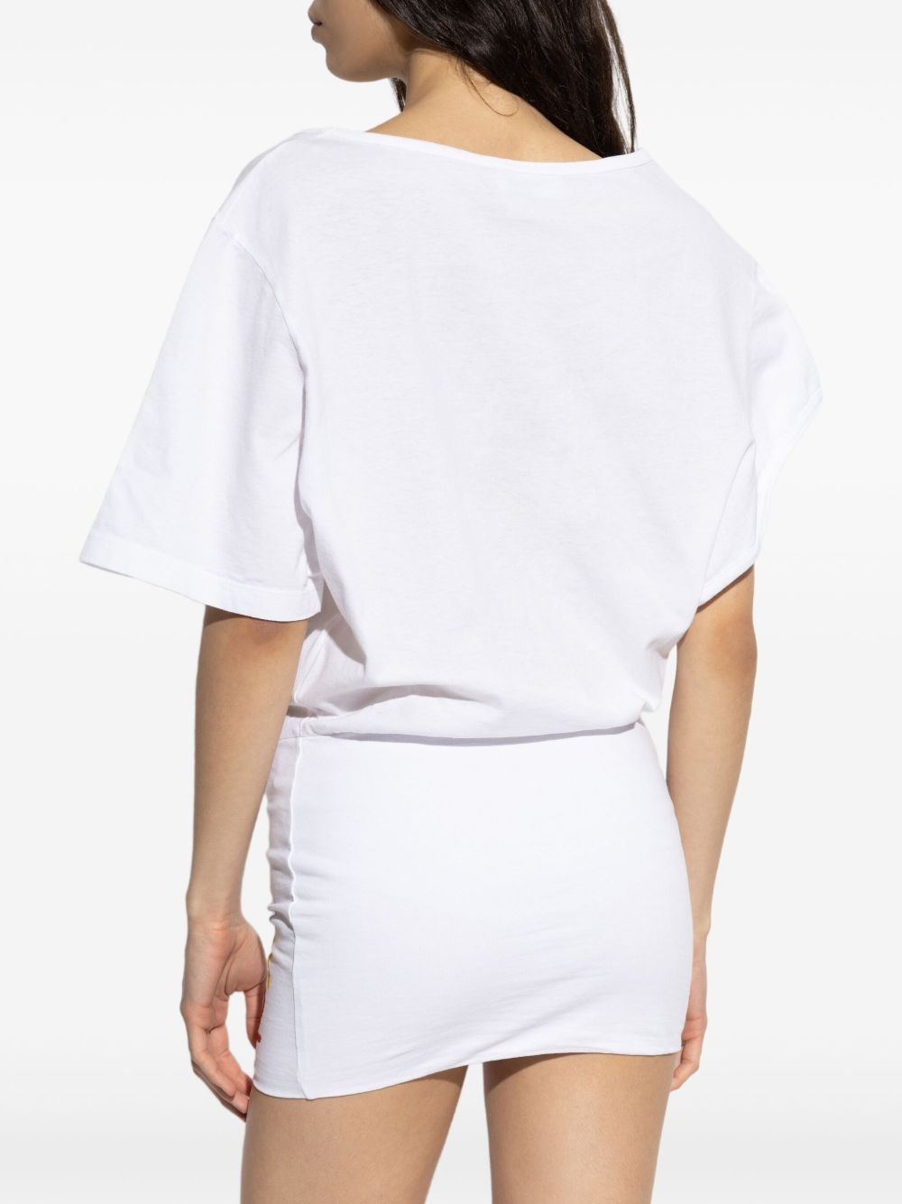 cotton t-shirt dress - 4