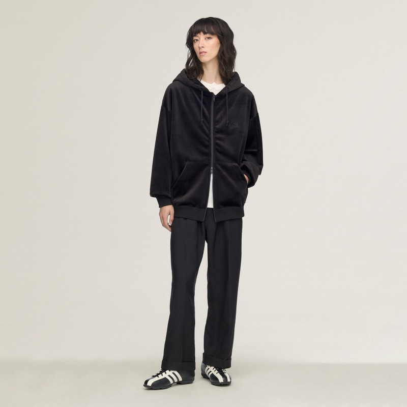 Y-3 VELVET CORDUROY ZIPPER HOODIE 6