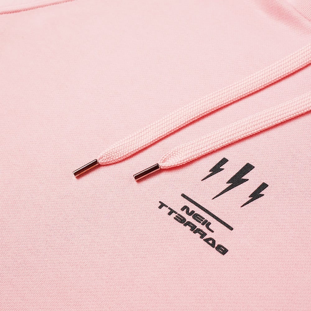 Neil Barrett Lightning Bolt Logo Popover Hoody - 3