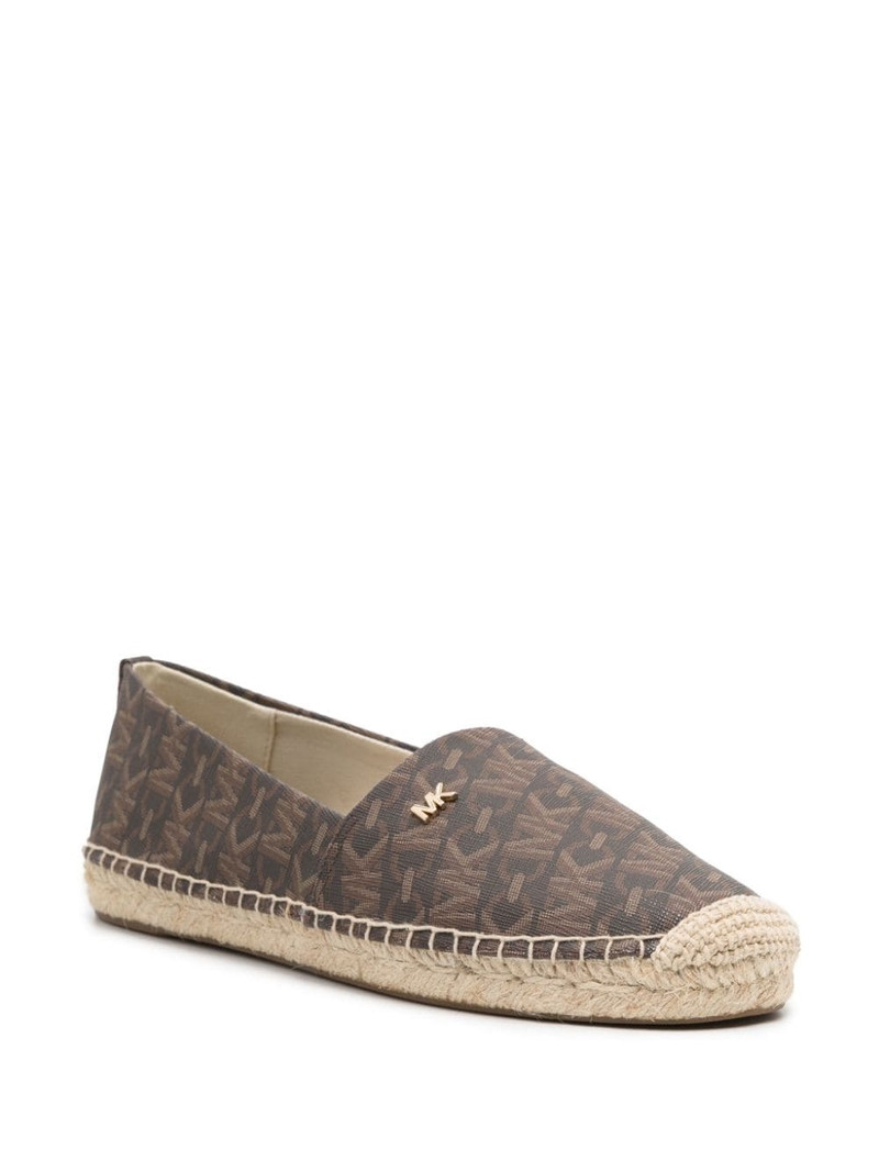 MICHAEL KORS Kendrick Empire monogram espadrilles outlook