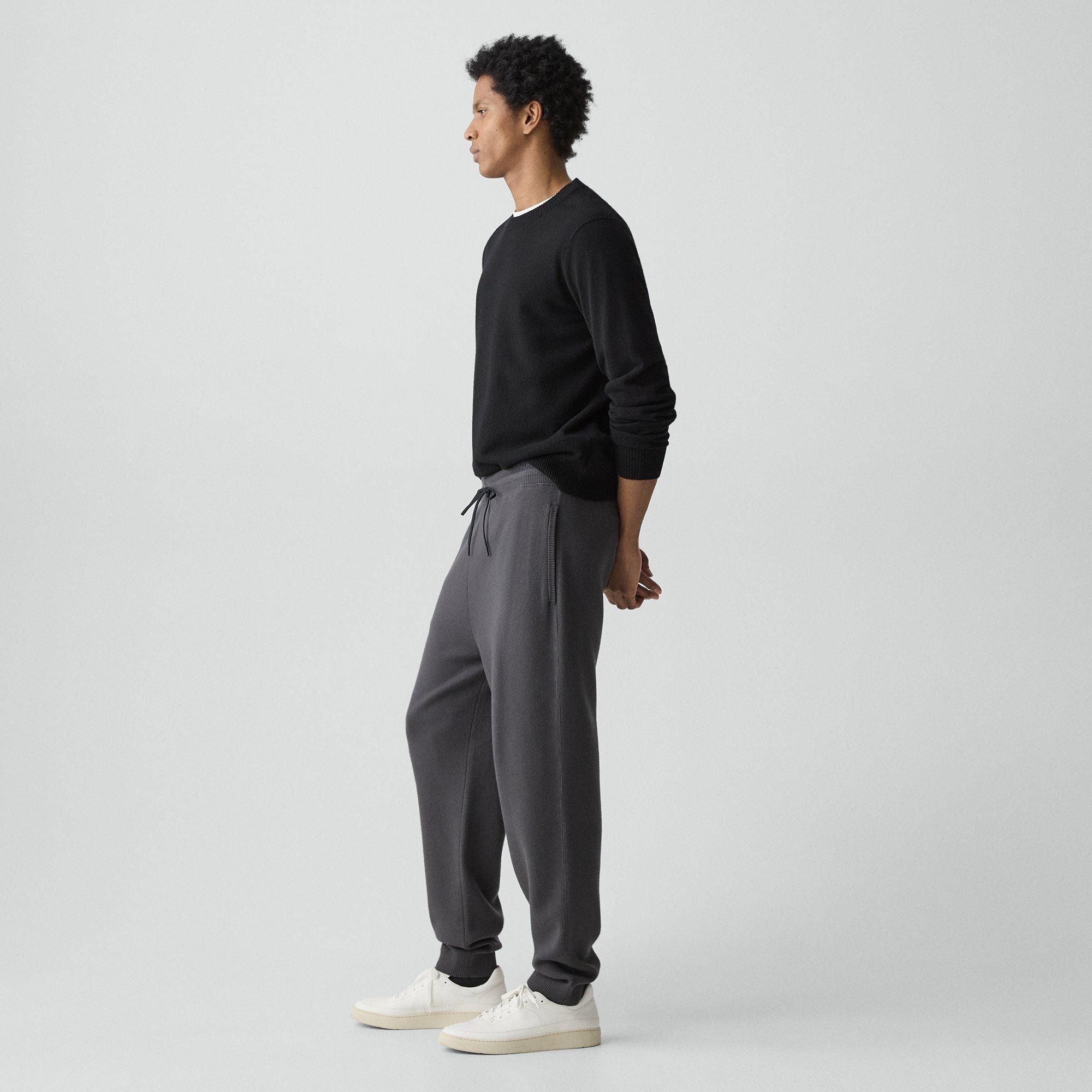 Drawstring Jogger in Wool Bilen - 3