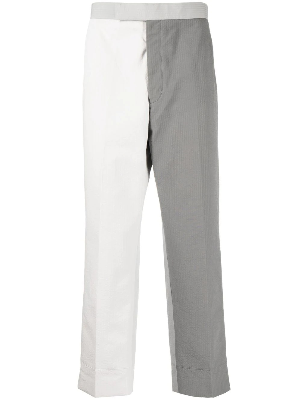 mid-rise cropped trousers - 1