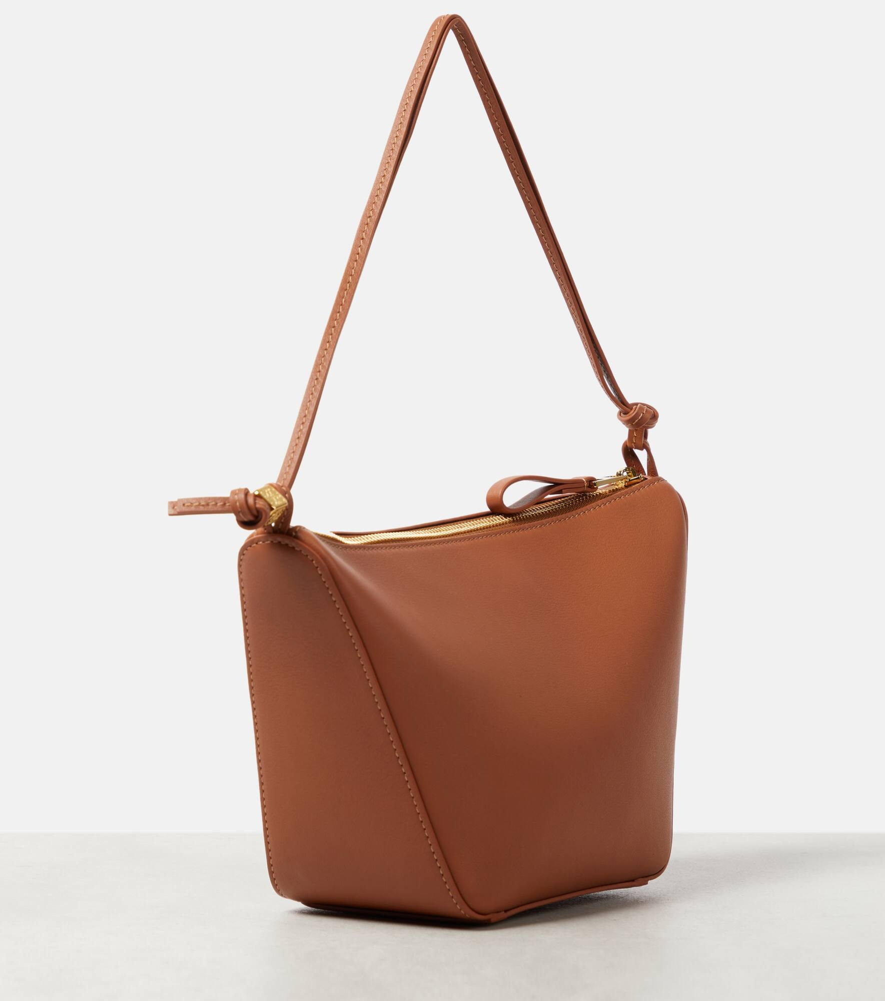 Hammock Mini leather shoulder bag - 4