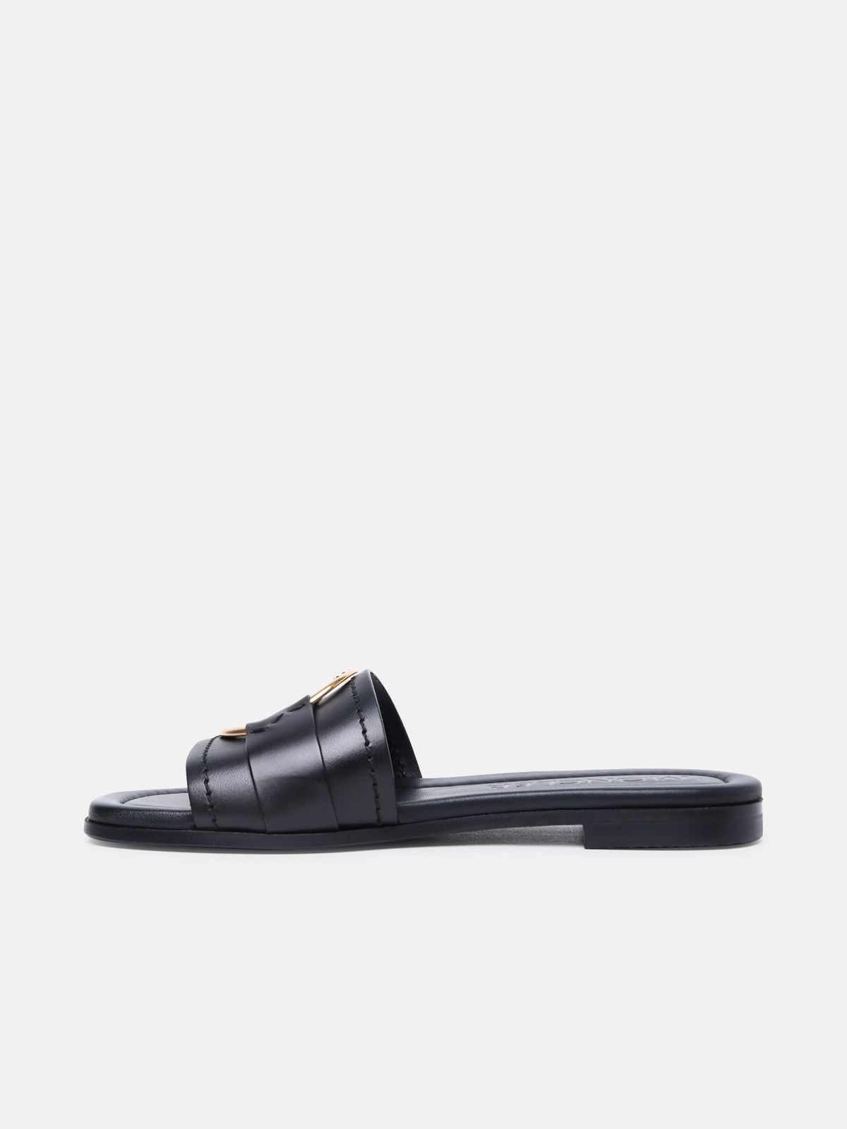 Moncler ◆ Bell Leather Slippers 23222433_53399356_600.jpg
