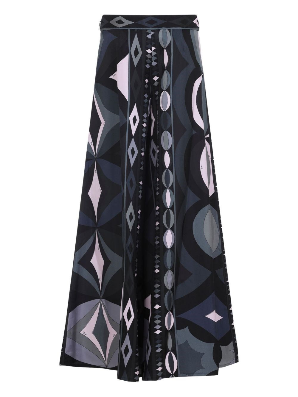 Printed silk trousers - 2