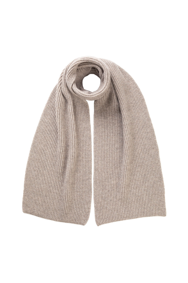 Ribbed Cashmere Scarf 1
