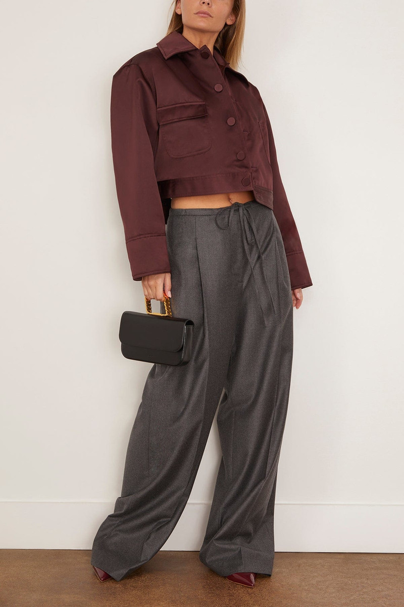 Plan C Jacket in Dark Burgundy outlook