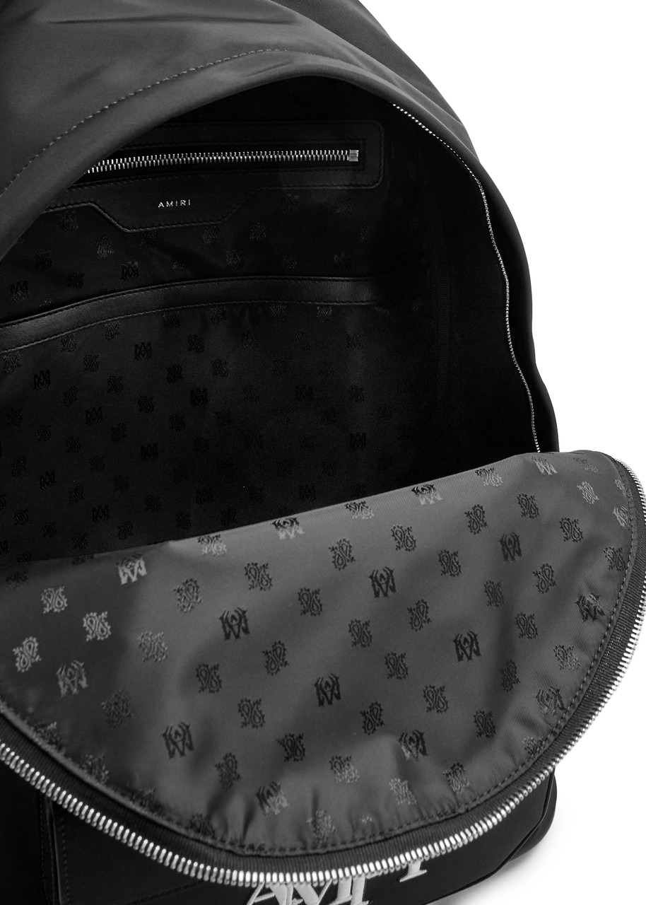 Amiri Staggered Logo Nylon Backpack - 4