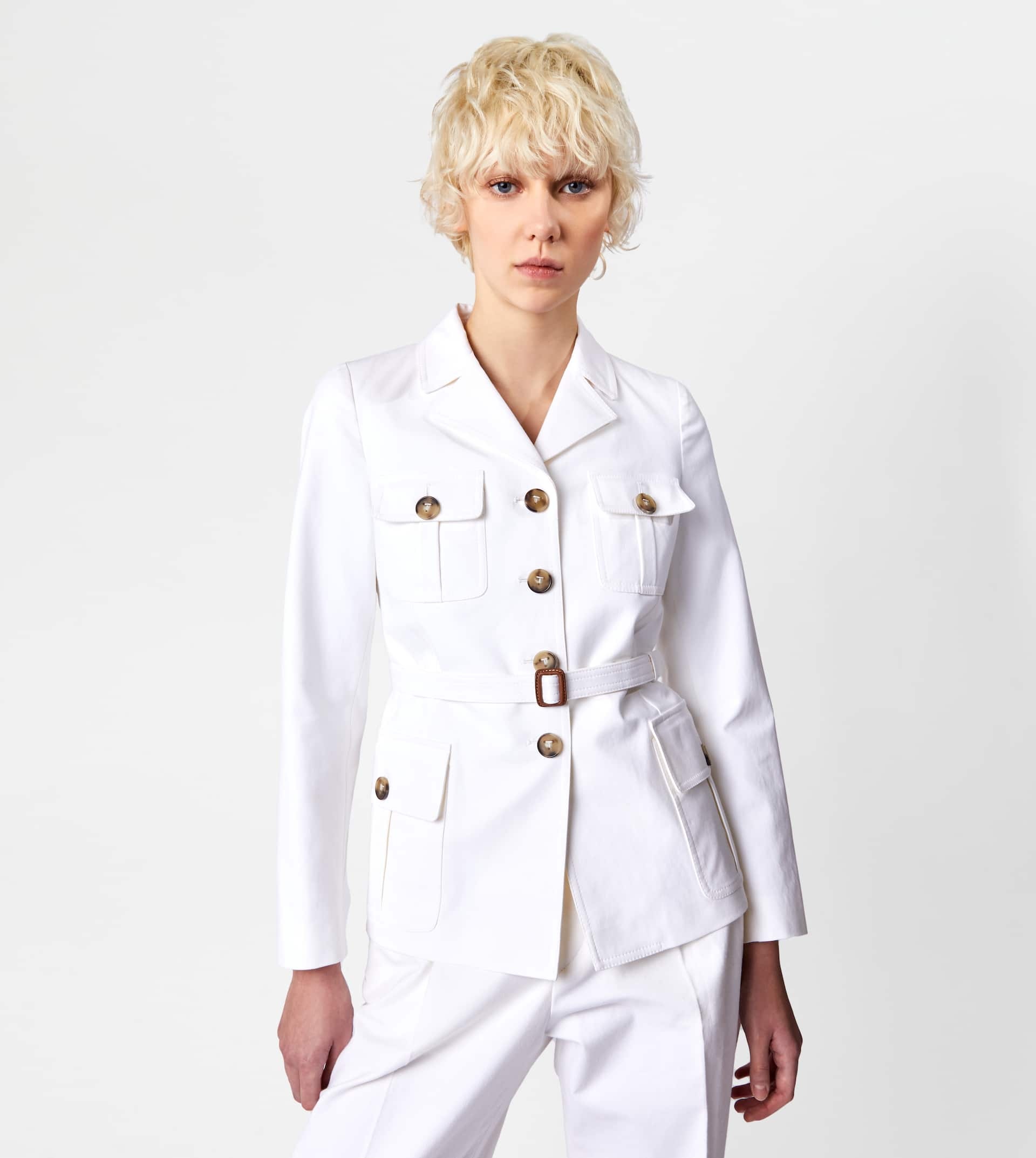 SAFARI JACKET - WHITE - 6