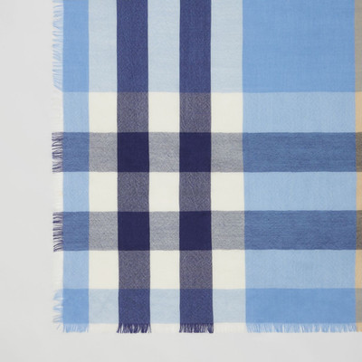 Burberry Lightweight Check Cashmere Scarf outlook