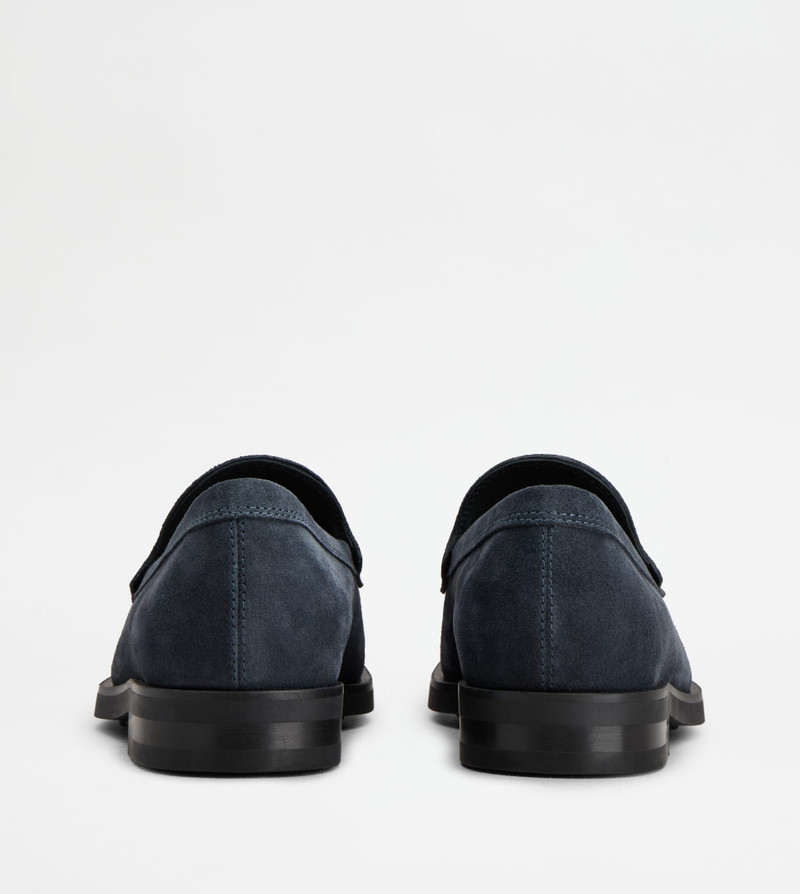 Tod's LOAFERS IN SUEDE - BLUE outlook