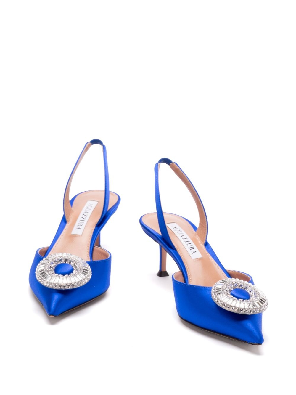 50m Crystal Hoop Sling pumps - 2