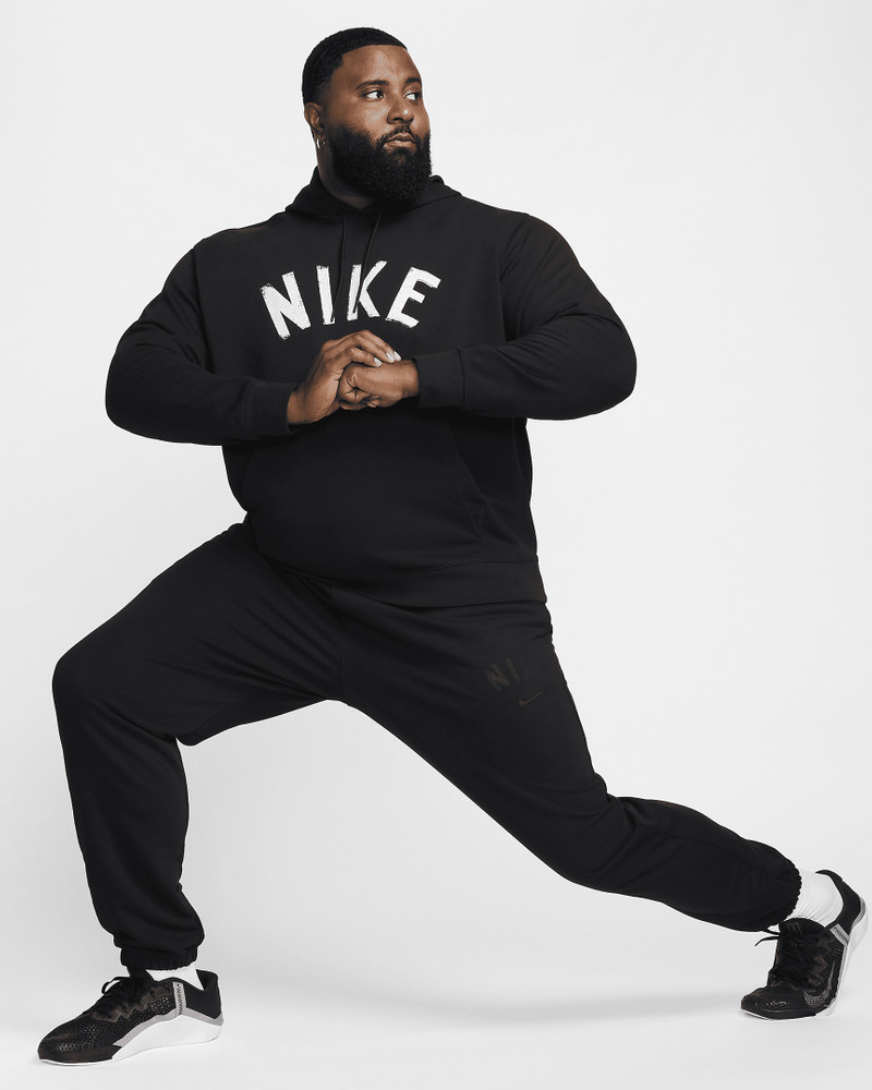 Nike Swoosh Men's Dri-FIT Fleece Fitness Joggers 14