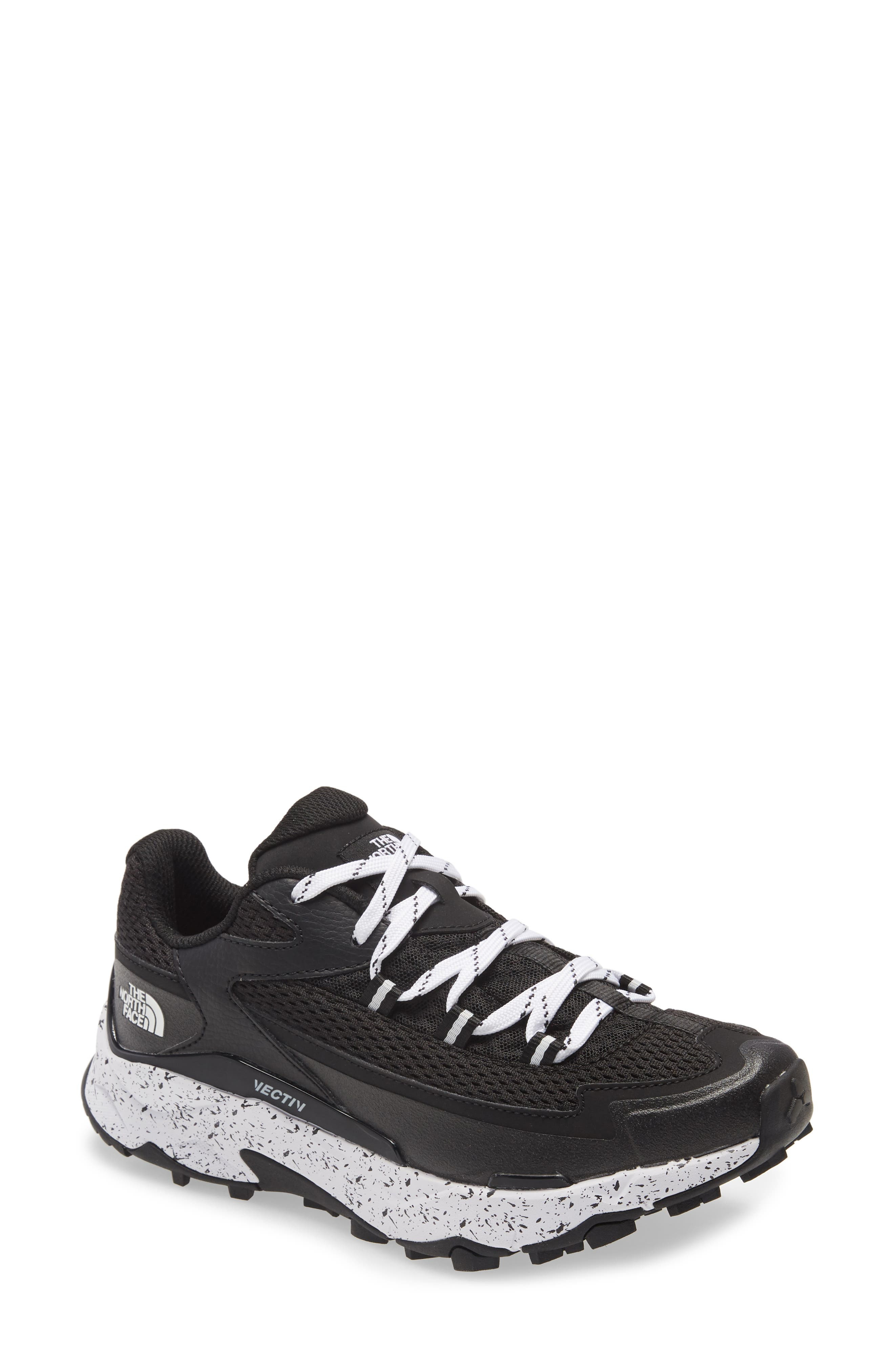 The North Face VECTIV Taraval Water Resistant Trail Running Sneaker in Tnf Black/Tnf White at Nordst - 1