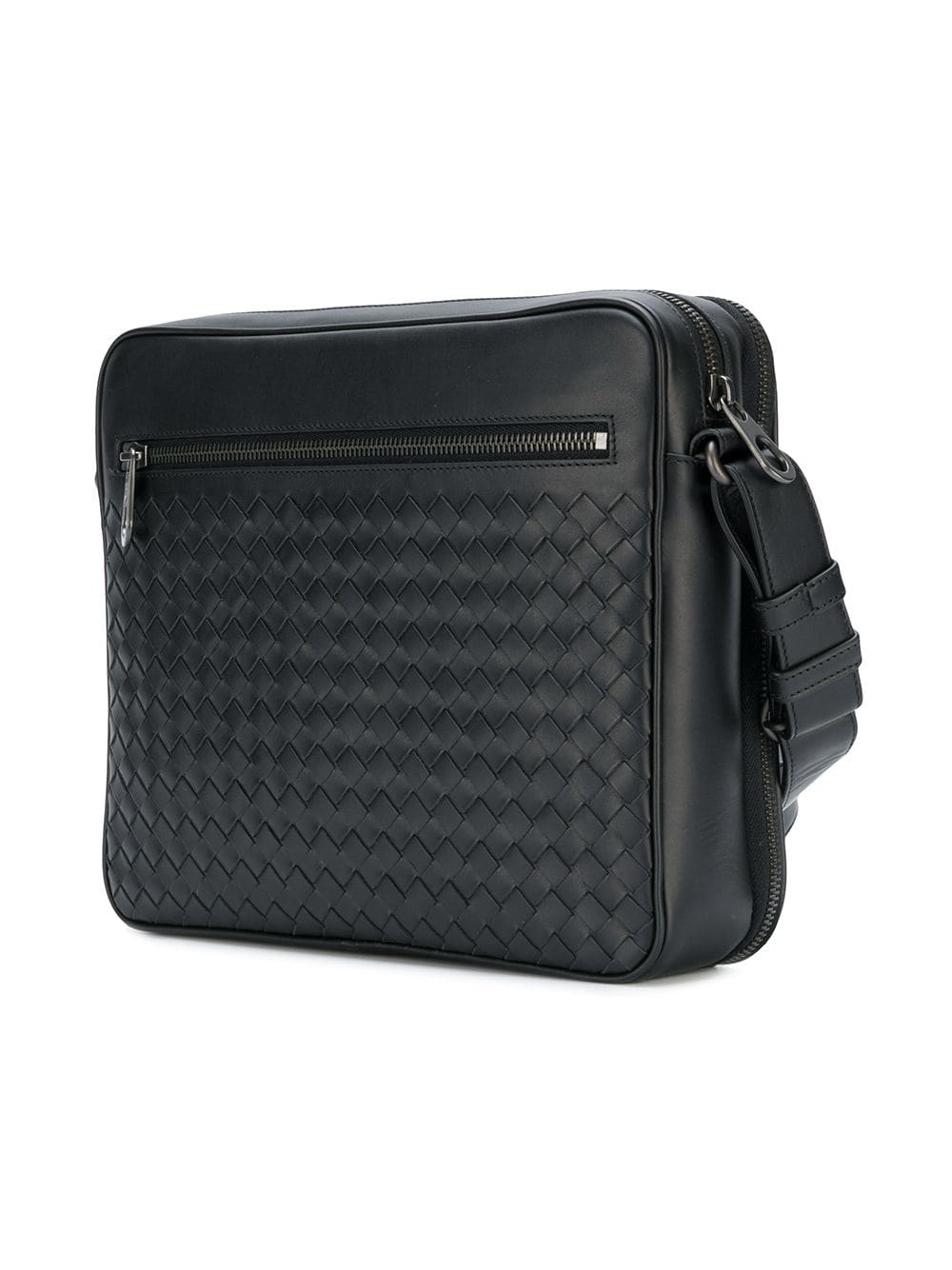 nero Intrecciato messenger bag - 3