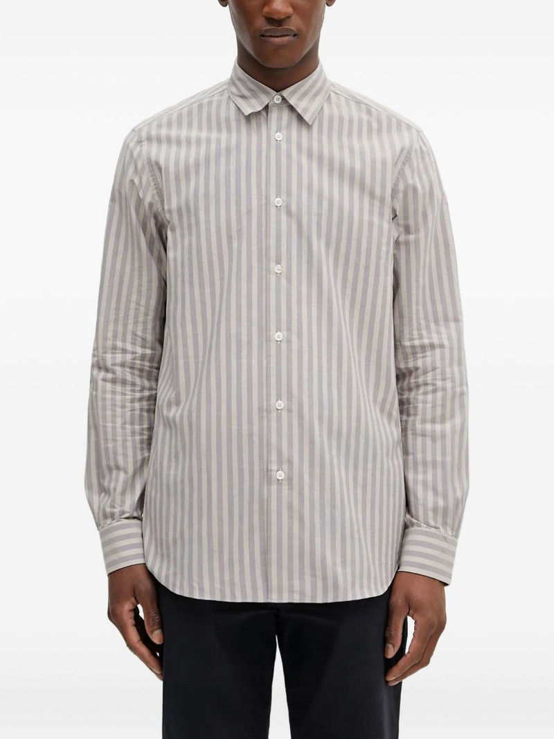 striped long-sleeves shirt 1