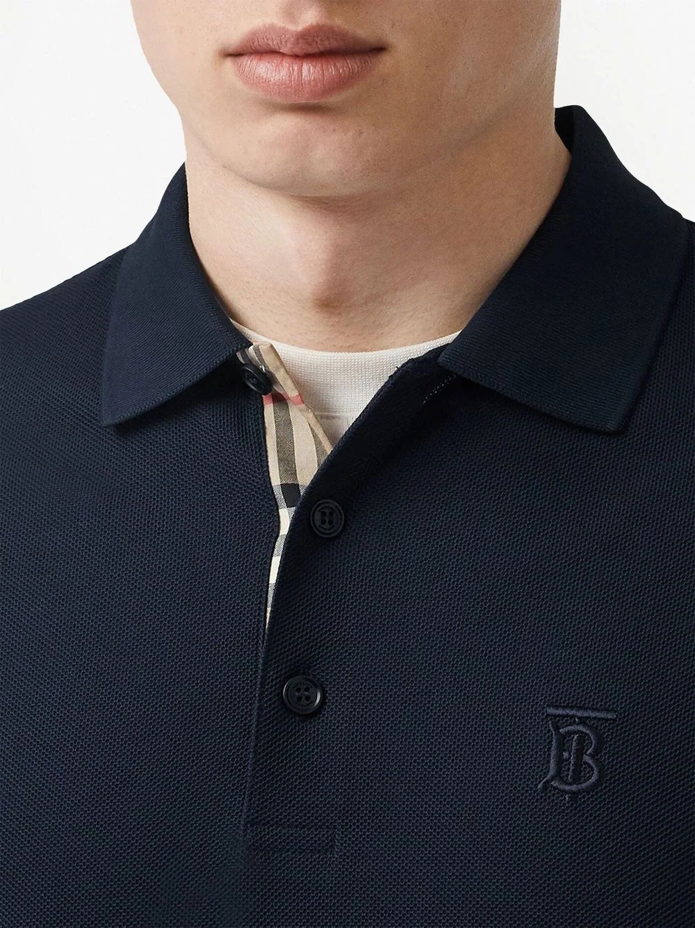 logo-embroidered polo shirt - 5