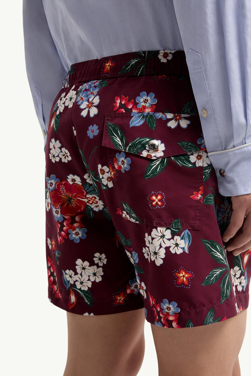 Floral Print Swim Shorts 6