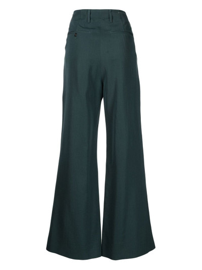 MM6 Maison Margiela high-waisted flared trousers outlook