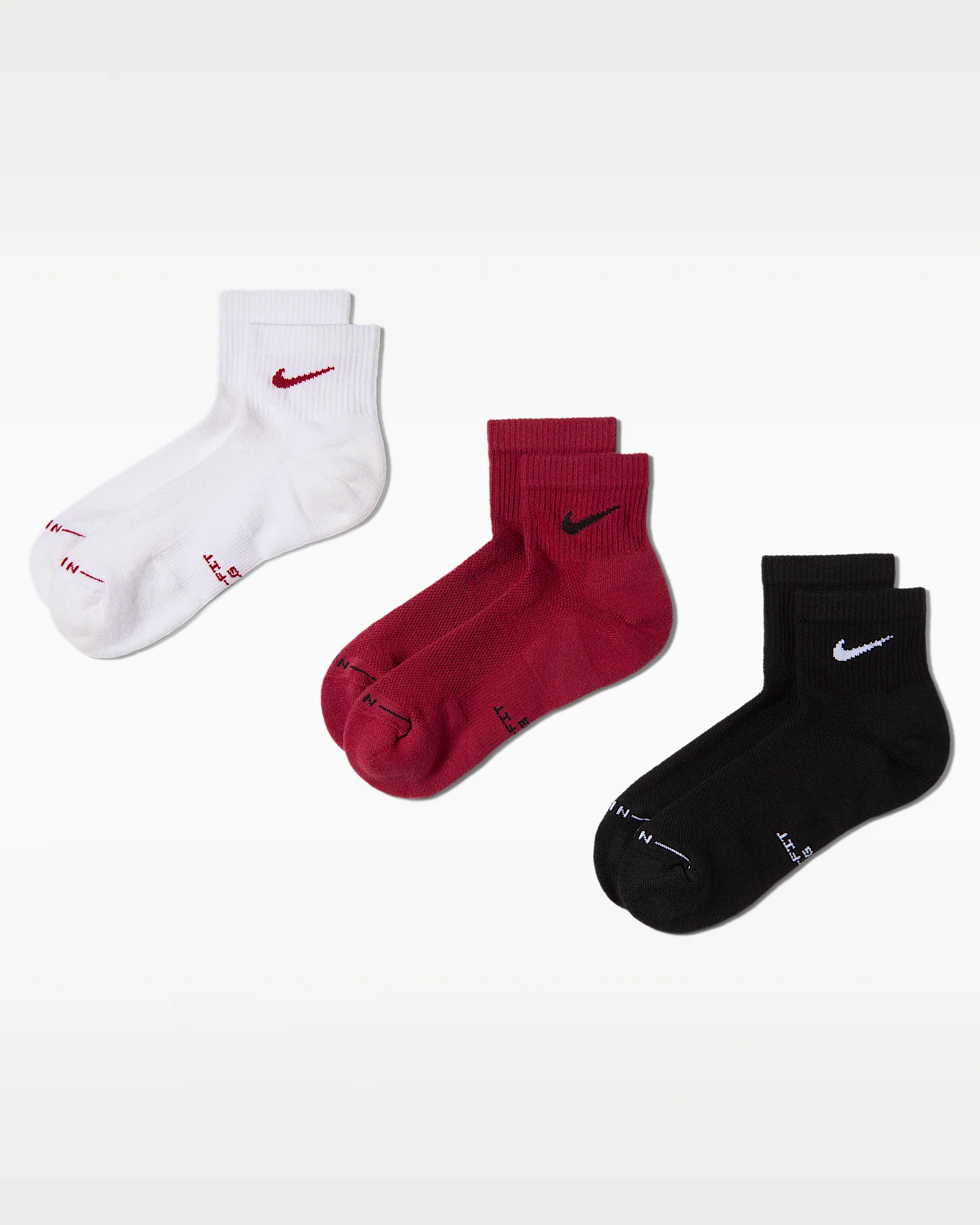 Nike Everyday Elevated Ankle Socks (3 Pairs) - 1