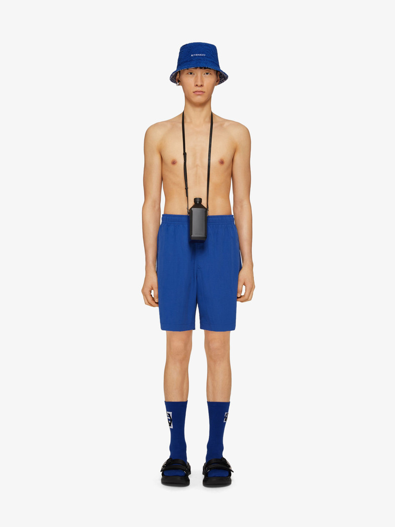 Givenchy LONG SWIM SHORTS IN 4G NYLON outlook