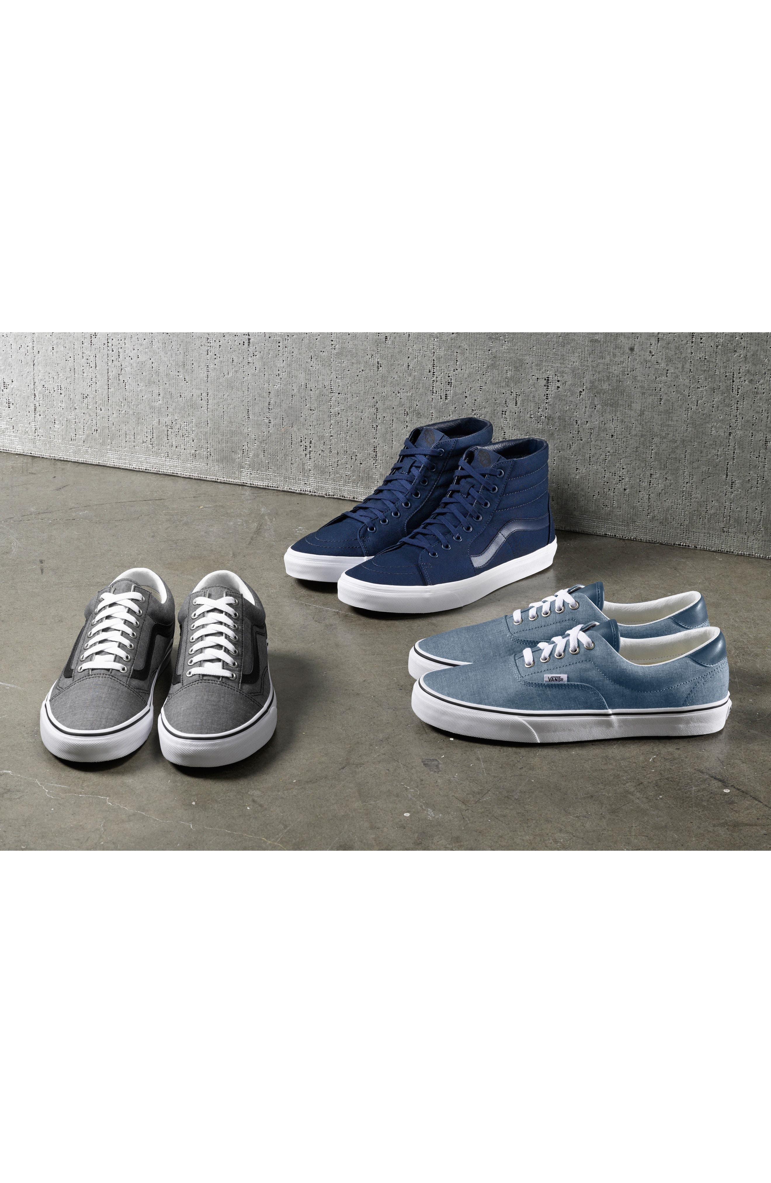 Vans Sk8-Hi Sneaker in Black/black/white at Nordstrom - 9