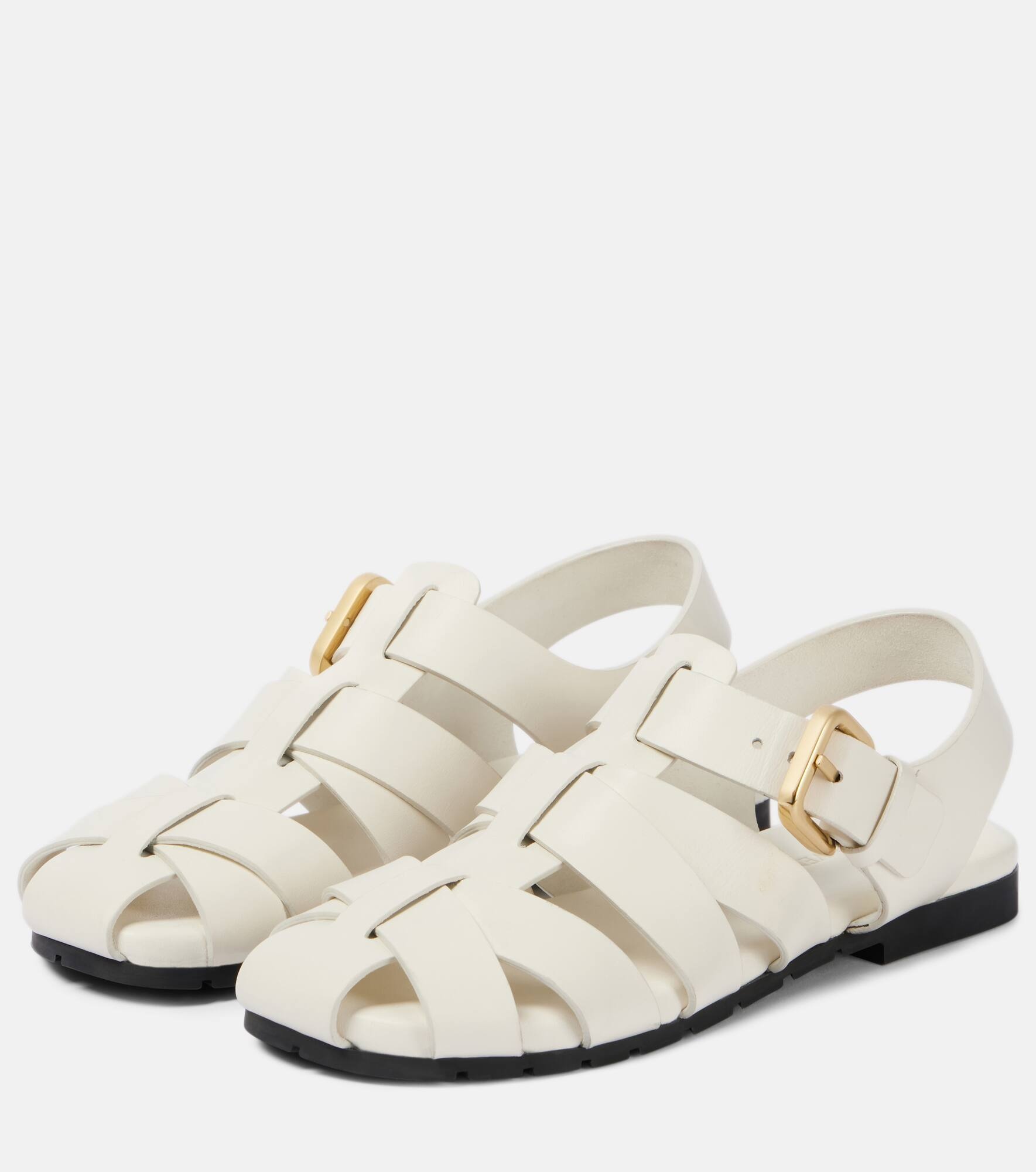 Alfie leather fisherman sandals - 5