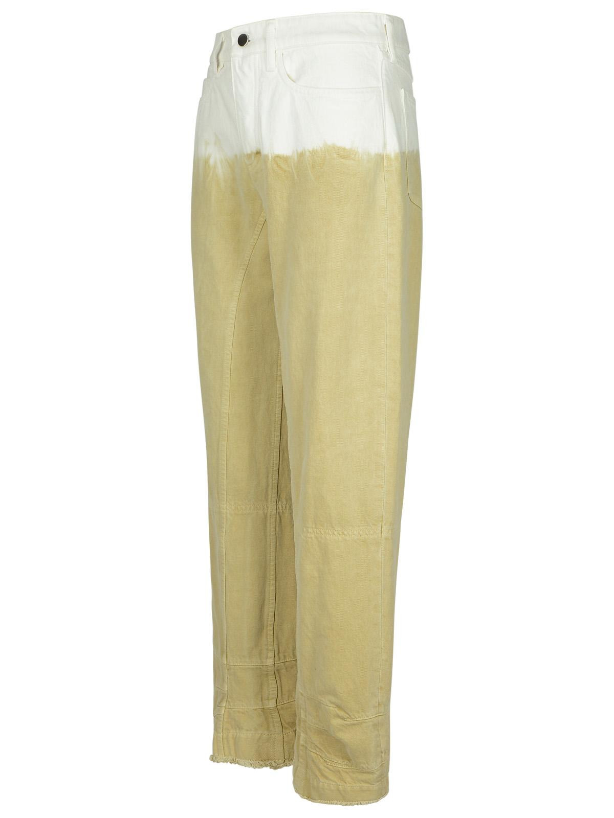 Jil Sander Beige Cotton Jeans Women - 2