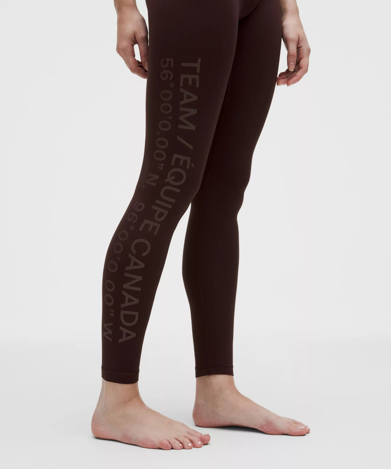 Team Canada lululemon Align™ High-Rise Pant 28" *COC Logo 6