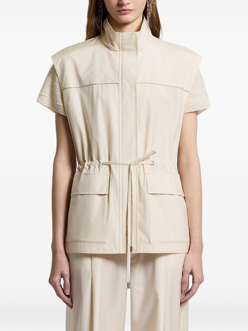 zip-up gilet 1