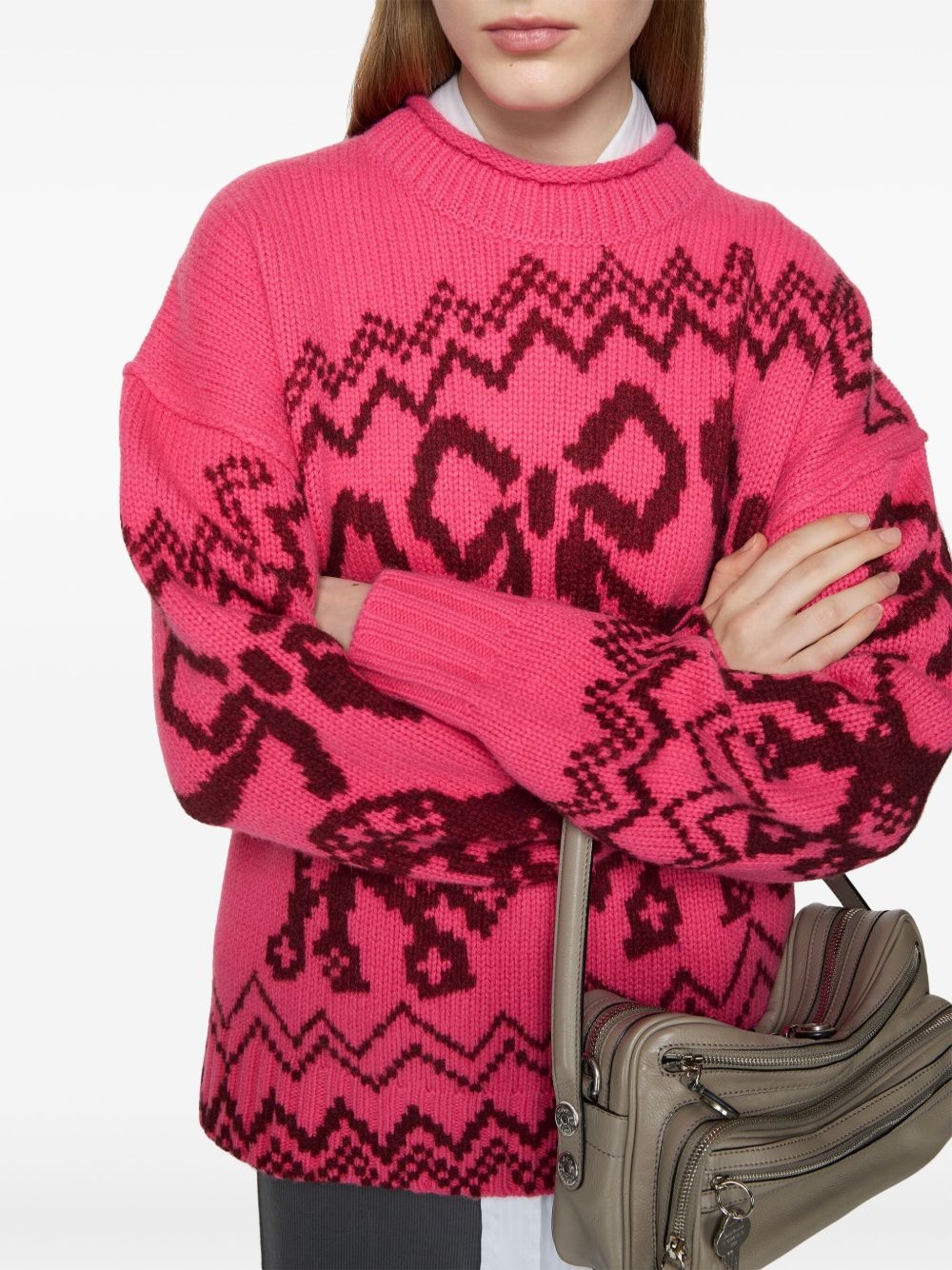 jacquard sweater - 5