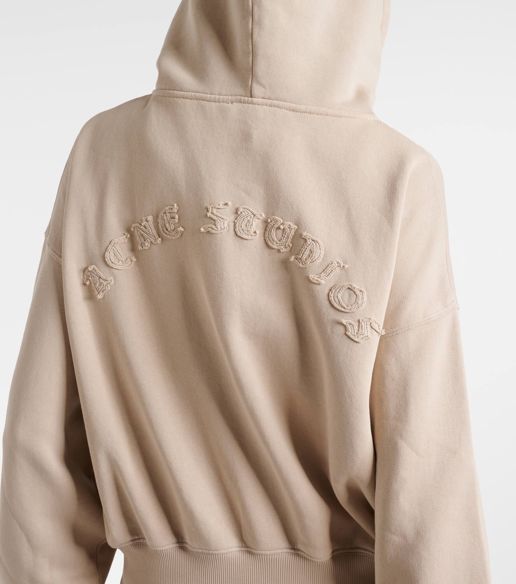 Embroidered cotton hoodie - 6