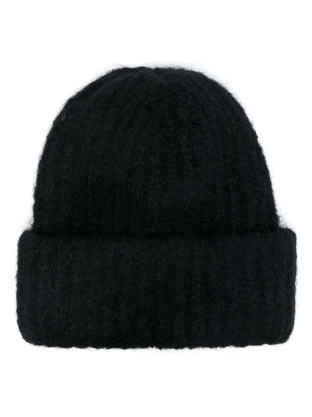 chunky-knit beanie hat - 1