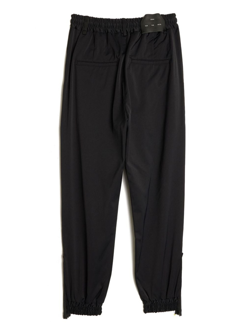 Song for the Mute logo-patch tapered-leg trousers outlook