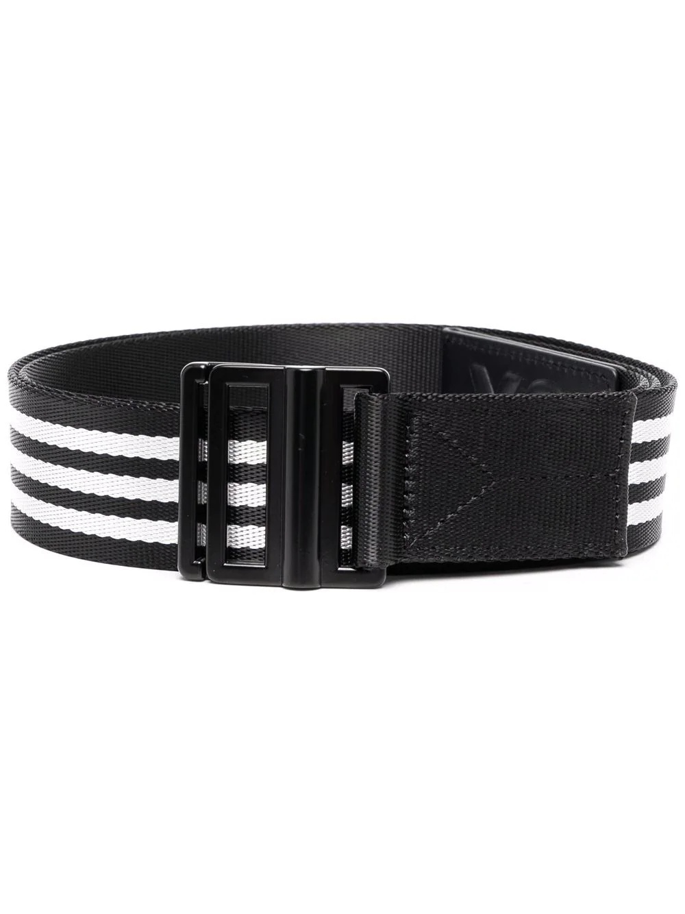 buckle-fastening leather belt - 1