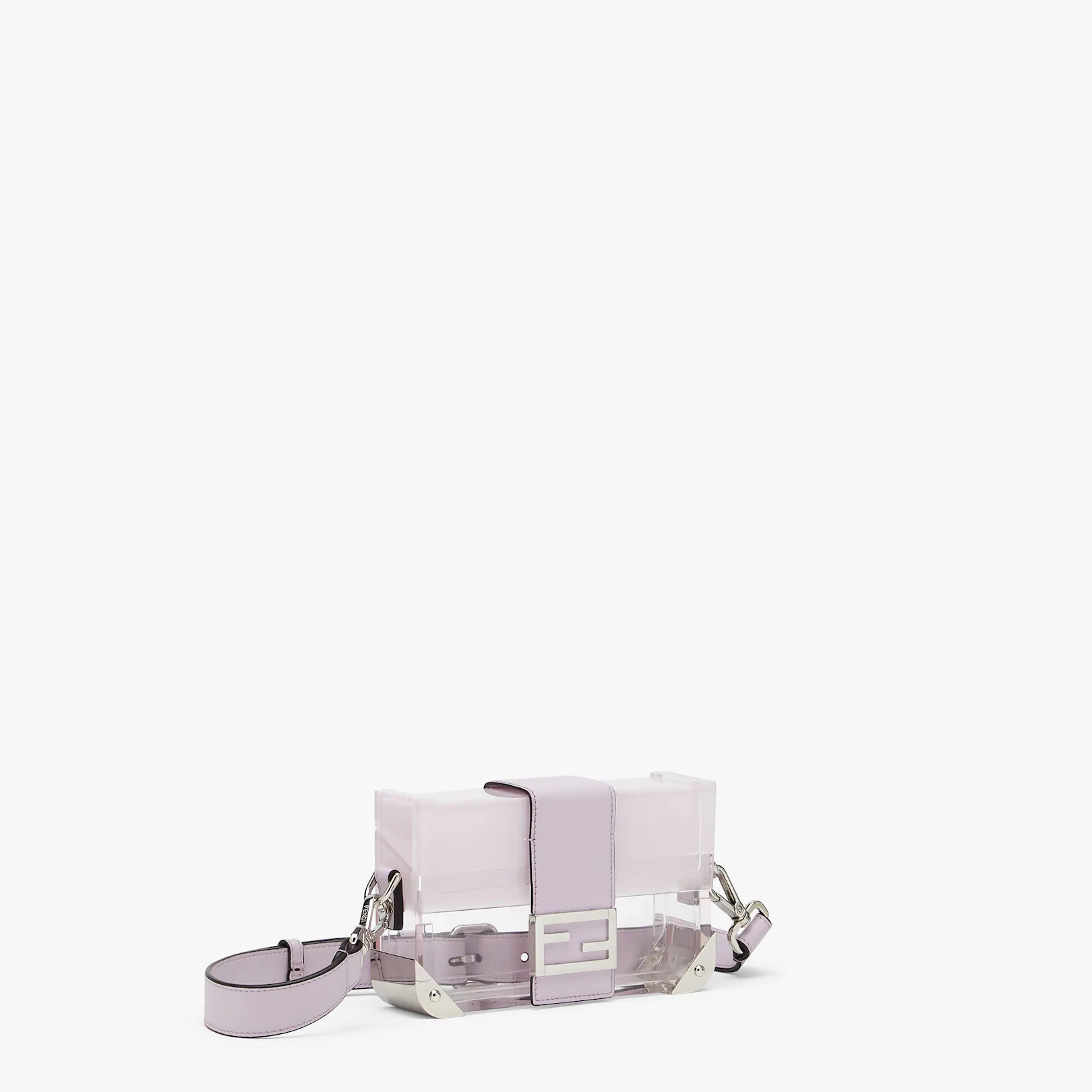 Lilac and transparent plexiglass bag - 2