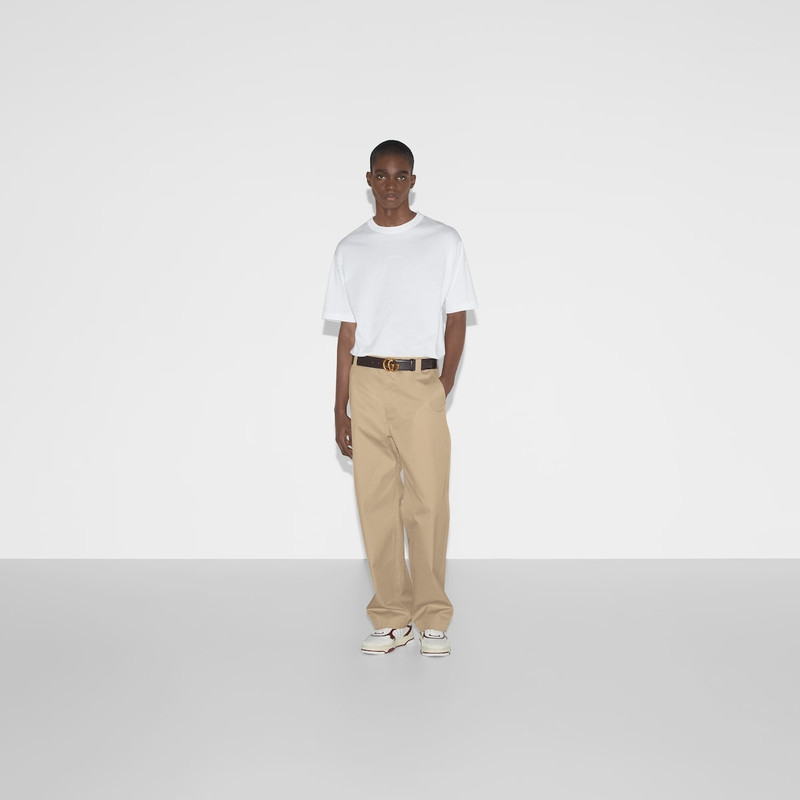 GUCCI Cotton jersey T-shirt with embroidery outlook
