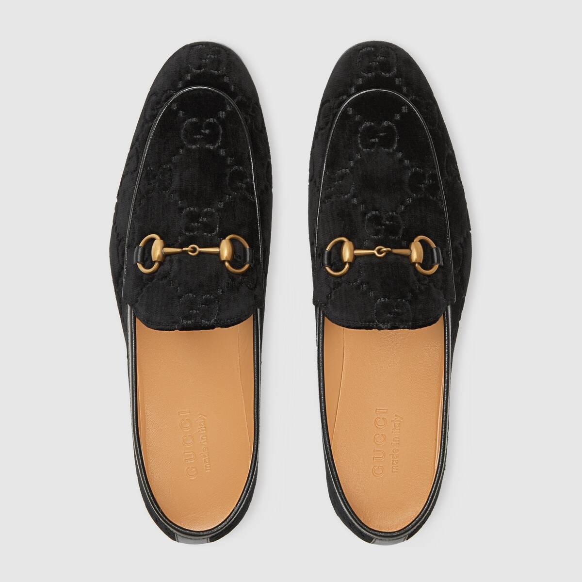 Gucci Jordaan GG velvet loafer - 3