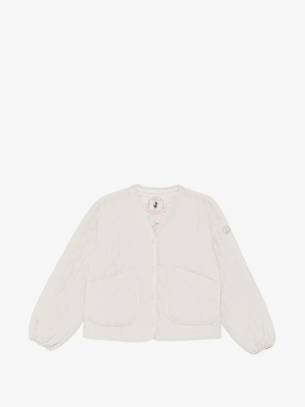 wave-quilted jacket - 1