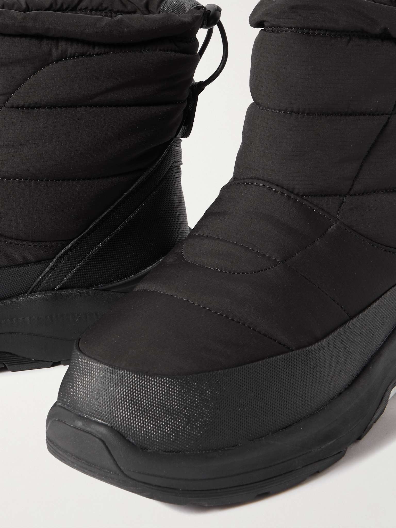 Bower-Evab Rubber-Trimmed Quilted Shell Boots - 6