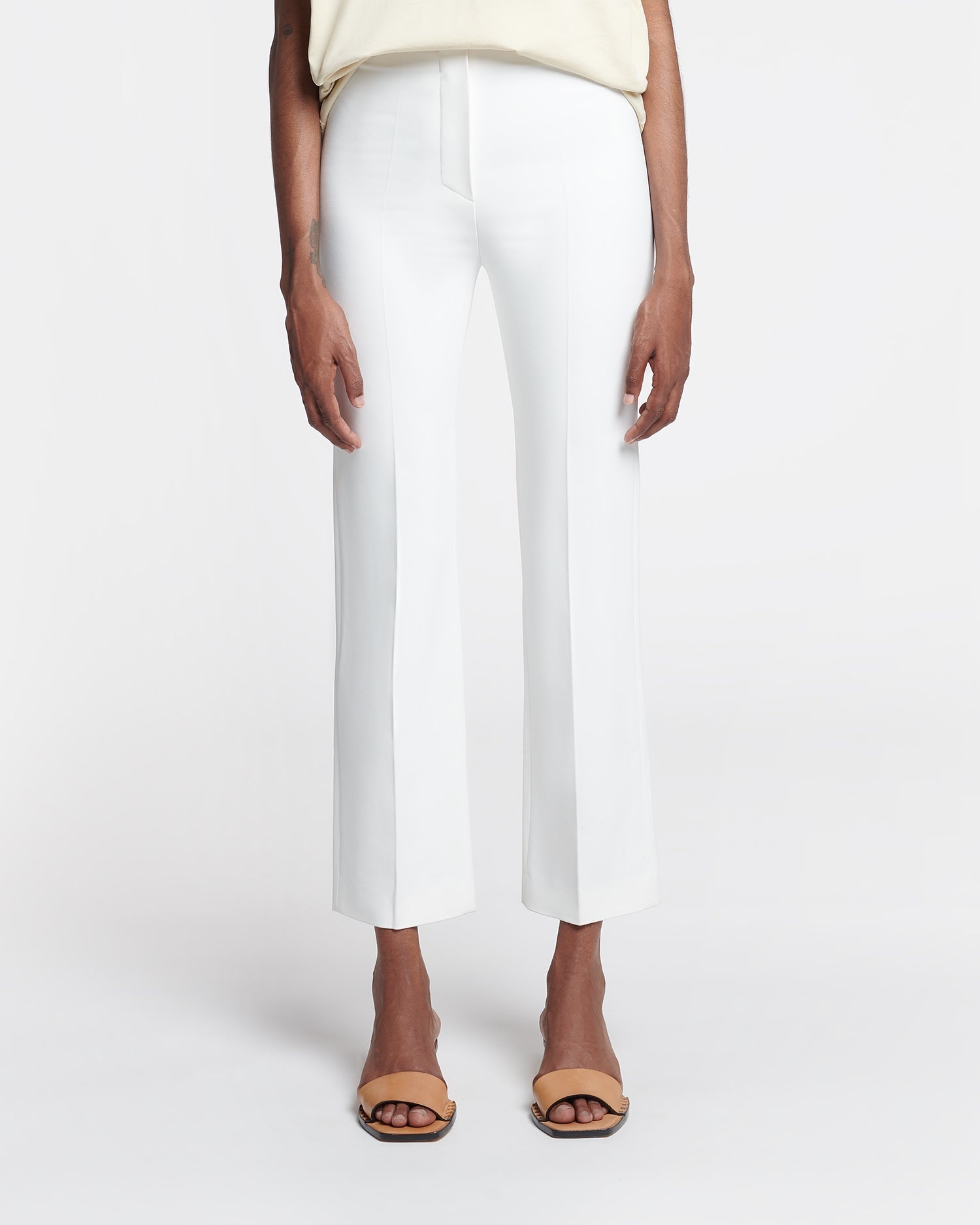 Tailored Slim-Leg Trousers - 4